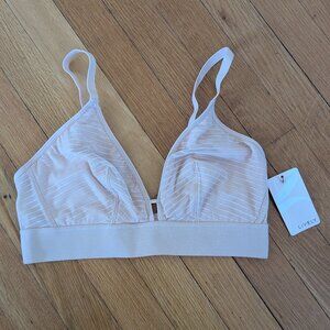 NWT Lively Mesh Bralette in Toasted Almond Size 2